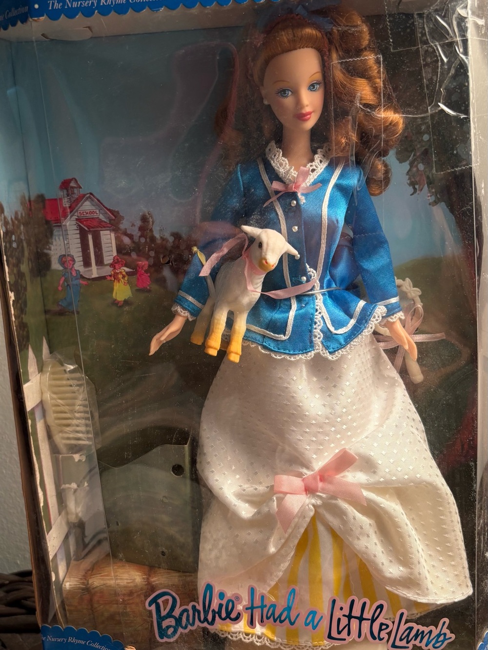 Barbie Blue Jacket with White & Yellow Skirt - Barbie